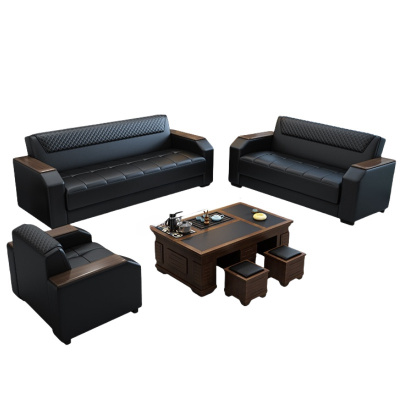 悦兴诚沙发套装185*78*78cm(1+2+3+功夫茶几)套