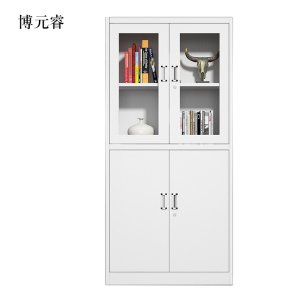 博元睿钢制文件柜档案柜财务带锁储物柜铁皮柜书柜等器文件柜