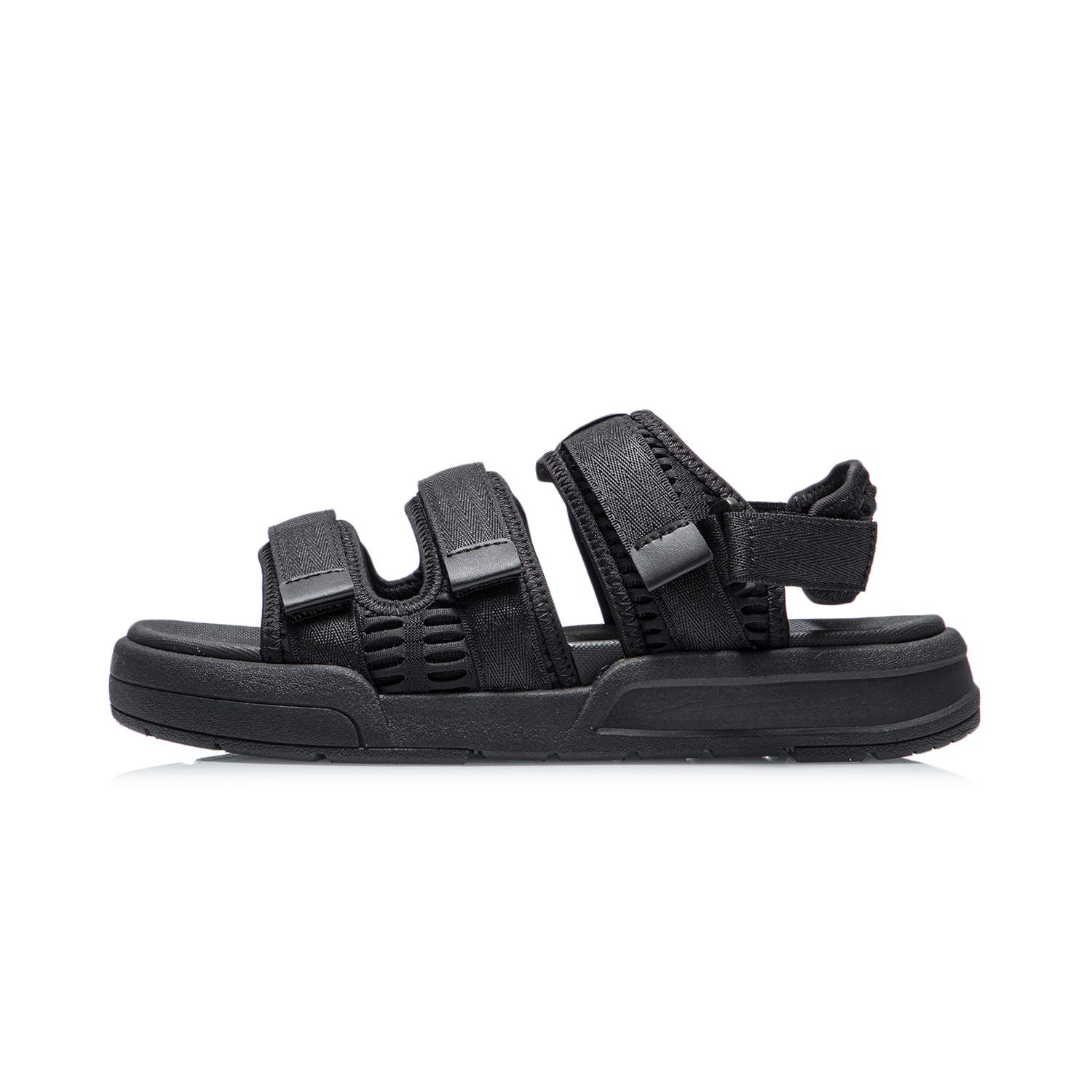 李宁凉鞋女鞋新款女士时尚经典鞋子低帮运动鞋agur024