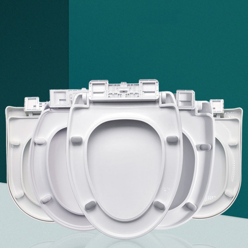 手逗马桶盖家用通用加厚坐便盖板马桶圈盖子厕所板配件老式更换uvo型