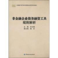 正版新书]非金融企业债务融资工具规则解析时文朝9787504968241