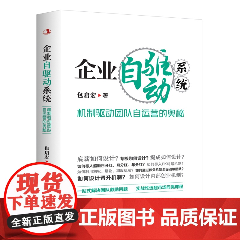 企业自驱动系统:机制驱动团队自运营的奥秘(一站式解决团队