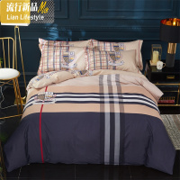 床单四件套棉棉1.8m床上用品ins风4件套小碎花婚庆结婚四件套 三维工匠