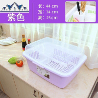[大号碗柜]厨房置物架沥水碗架餐具碗筷收纳盒厨房收纳架放碗柜 三维工匠