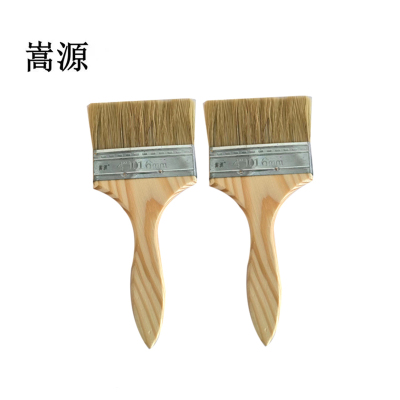嵩源扁油刷毛刷4寸 个