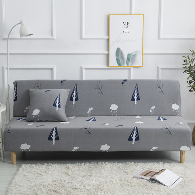牛奶丝沙发床罩全包沙发床套罩网红通用型弹力折叠无扶手懒人沙发床罩沙发罩