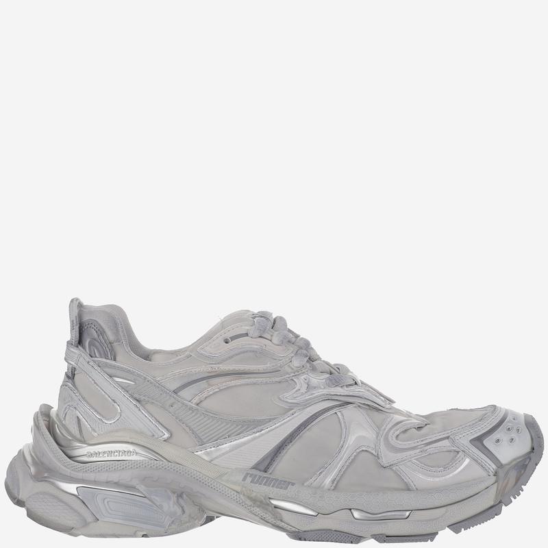巴黎世家(Balenciaga)男跑步鞋破旧设计印花鞋头标志户外休闲百搭潮流运动鞋
