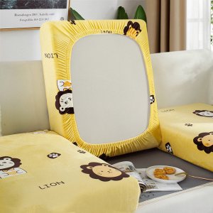 []金丝绒弹力沙发套罩全包套通用型简易沙发笠单双人组合全盖布新品