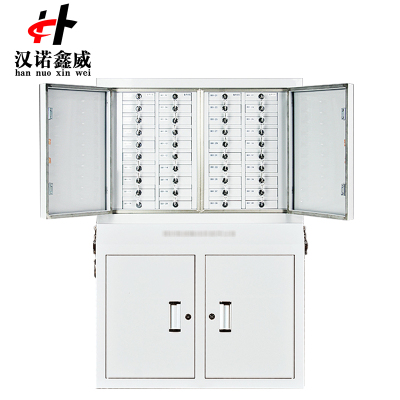 汉诺鑫威手机信号考场会议室专用手机柜电子产品存放柜寄存柜带锁组合款40格300*776*1165