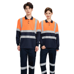 幻窕 车间作业人员服装 橙色均码工装 AB025