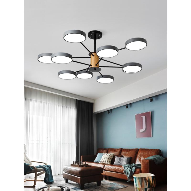 北欧吊灯客厅灯闪电客简约闪电客现代风创意个性大气轻奢大厅网红灯饰