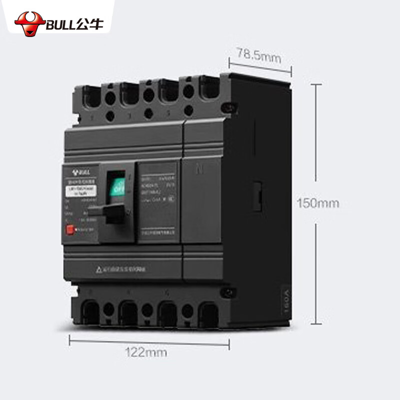公牛(BULL)LM1-125C/4300B-63A塑壳断路器