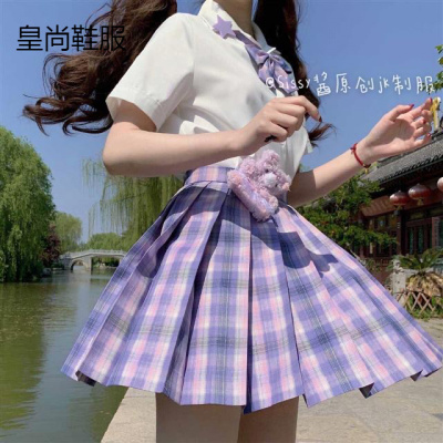 新品直营-疆拓(JIANGTUO)jk制服女夏季Cosplay装新款JK樱花布丁日系百褶裙套小甜美学院风格