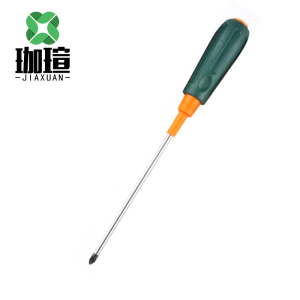 珈瑄 螺丝刀十字 家用紧固螺丝刀工具手动十字螺丝刀 6*100mm 单位:把