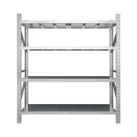 臻远ZY-BXGHJ-38不锈钢货架304材质四层仓储货架 120*60*200cm/500kg主架