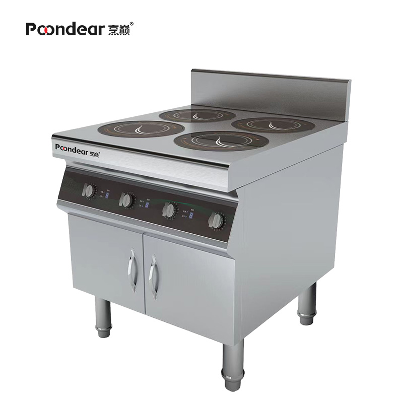 烹巅(Poondear)商用电磁煲仔炉 四头 PD-B300IV-B135 380v 4*3.5kw