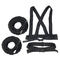 扬子(YANGZI)腰带式牵引弹力训练绳 专项训练田径篮球网球弹力带 抗阻力拉力带