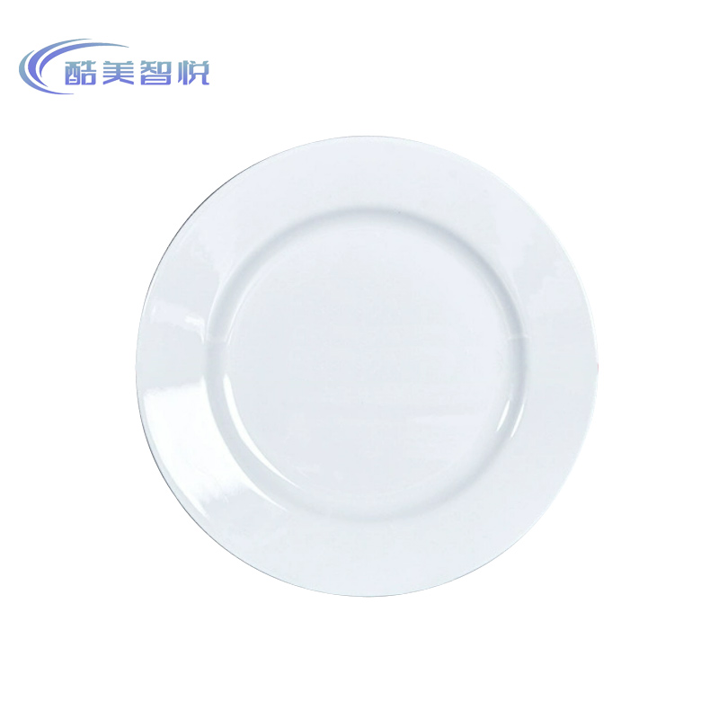 酷美智悦 密胺平盘8英寸20.5*2.1cm KM-BH121 个