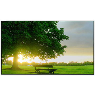 经科JK画框投影幕布窄边框HB-W2高增益金属打孔透声幕92寸16:10