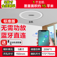 纽曼(Newmine)无线蓝牙吸顶音响K-908A 单主机