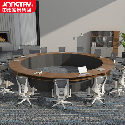 中泰(jongtay)新中式会议桌商务培训桌洽谈桌办公家具 J-JZ13