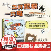 [赠观鸟笔记本]怎样观察一只鸟 零基础入门介绍观鸟所需基本工具和技巧 300+彩铅画 中国国家地理鸟类观察科普读物正版包