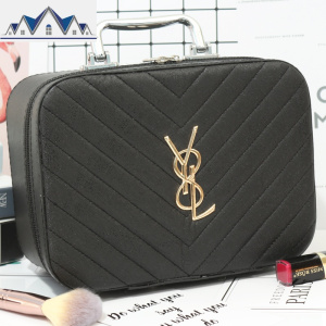 2019新款便携化妆包时尚洋气女手提收纳盒品大容量箱装lolita网红 三维工匠收纳包