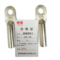 钺瑞镀锡铜端子DT-70/只