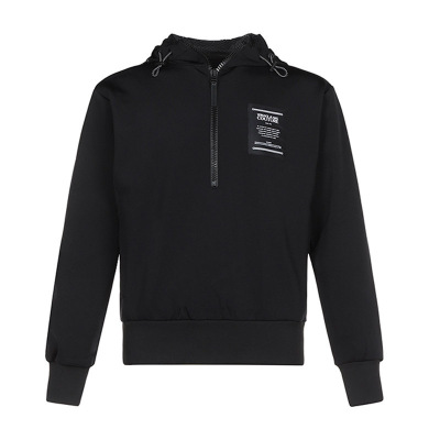 VERSACEJEANSCOUTURE范思哲男士聚酰胺纤维连帽长袖卫衣运动衫B7GZA70513985