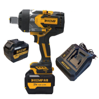 肯普锂电冲击扳手电动工具MSS-RP81800+MSS-RA2175+MSS-RC421; 1"(包含电池包*1+充