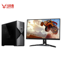 联想(Lenovo)来酷斗战者锋7000游戏台式电脑(i5-12400F RTX3050 6G显卡 16G 512G固态硬盘)27英寸2K高刷显示器 游戏设计商用家用办公