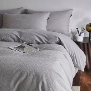 轻奢100S长绒棉床上四件a类纯棉磨毛提花床单被套感4件套