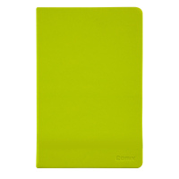 齐心 C5902 皮面笔记本 A5 122张 绿 单位:本