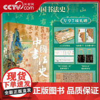 [央视网]中国书法史 3000年中国书法 87篇传世名作 精讲530幅鉴赏彩图字帖传记 各类书体 甲骨文 金文 小
