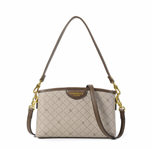 包包女新款时尚中年女士单肩腋下包复古印花潮流斜挎包