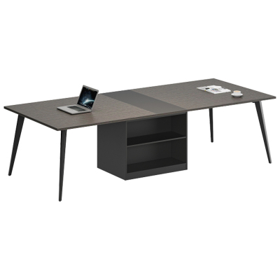 初嘉(CJ)HYZ-BS-6简约现代会议桌长条桌长方形办公室桌洽谈桌2.8米