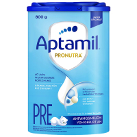 Aptamil德国原装进口爱他美经典版pre段0-6个月婴幼儿配方奶粉800g