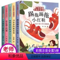 [正版]王一梅童话系列金波孙幼军童话注音版全套5册书踢拖踢拖小红鞋 住楼上的猫二年级必 读课外书 一年级绘本故事三四五