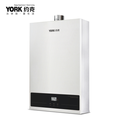 YORK约克12L燃气热水器智能恒温平衡机防冻支持浴室安装JSG23-12 YK-FT2