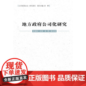 地方政府公司化研究