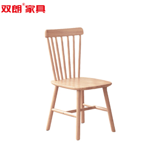 双朗 实木餐椅 L1102006W 510*490*780mm 原木色 张