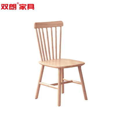 双朗 实木餐椅 L1102006W 510*490*780mm 原木色 张