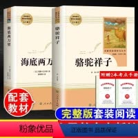 [正版]骆驼祥子海底两万里和骆驼祥子七年级下册人民教育出版社原著完整版老舍人教版初中生版初一课外书阅读世界名著无删减全译