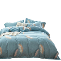 芳恩(faunen) 精棉磨毛四件套 被套:200×230cm 礼盒装TH-Z1035