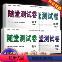 语文[人教版] 七年级下 [正版]2024随堂测试卷七八九年级下册语文数学英语物理化学人教苏科译林牛津江苏版初中同步训练