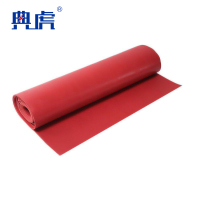 典虎 绝缘橡胶垫 红色8mm*1m*5m 卷