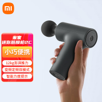 小米米家迷你筋膜枪2C 深灰色 全身肌肉舒缓放松 健身迷你按摩器 深层按摩器