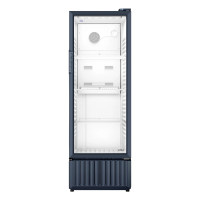 海尔 展示柜立式风冷无霜一级能效透明玻璃冰箱商用保鲜冷藏柜冰柜 239升 单位:台