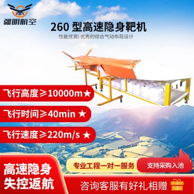 疆明航空 JM-260型高速隐身靶机