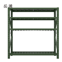 岳滩农具摆放架安保装备器材存放架拆装盾牌货架盾牌架2000*600*2000